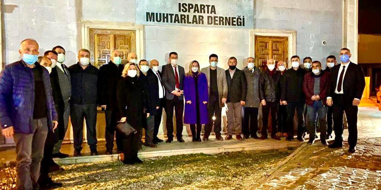 İYİ PARTİLİ CESUR: "MUHTARLAR BAŞ TACIMIZ"