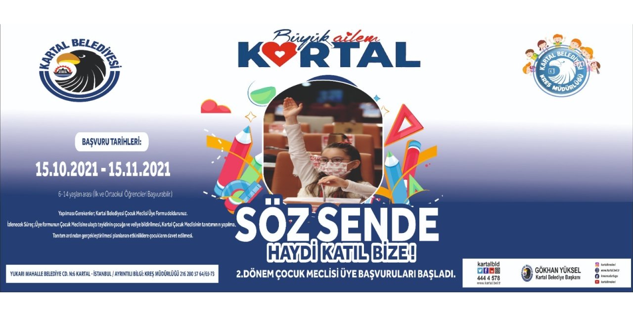 KARTALLI ÇOCUKLAR YÖNETİMDE SÖZ SAHİBİ