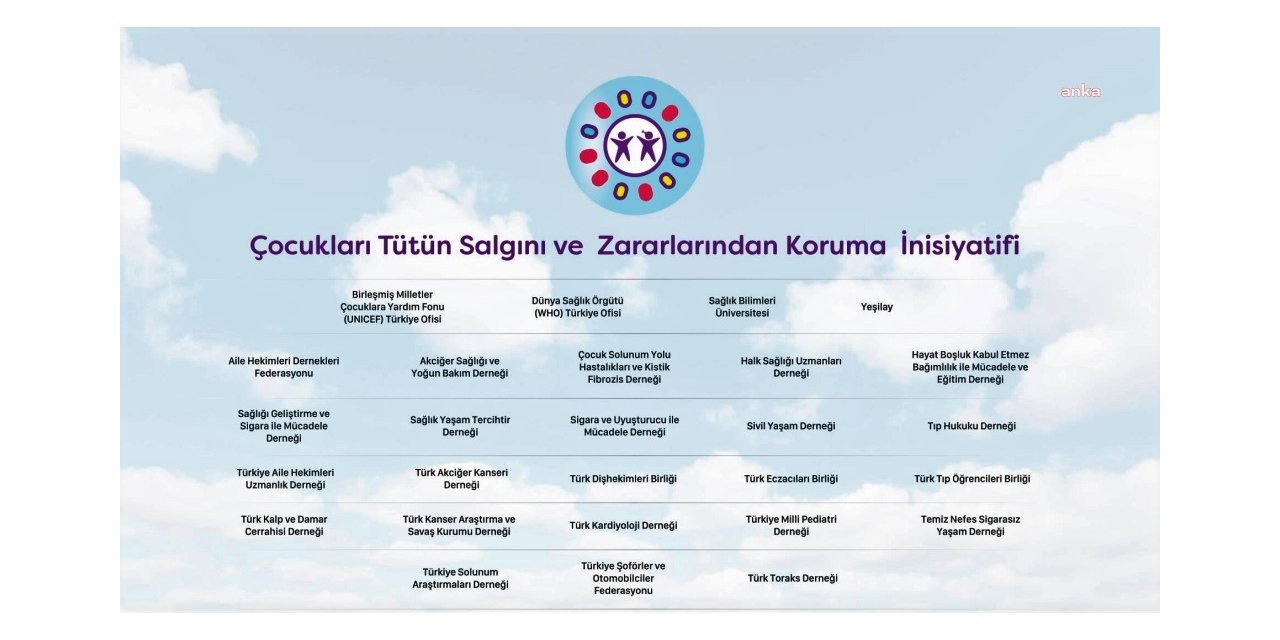 ÇOCUKLARI TÜTÜN SALGINI VE ZARARLARINDAN KORUMA İNSİYATİFİ'NDEN TEPAV'A ÇAĞRI: "ETKİNLİĞİİPTAL EDİN"