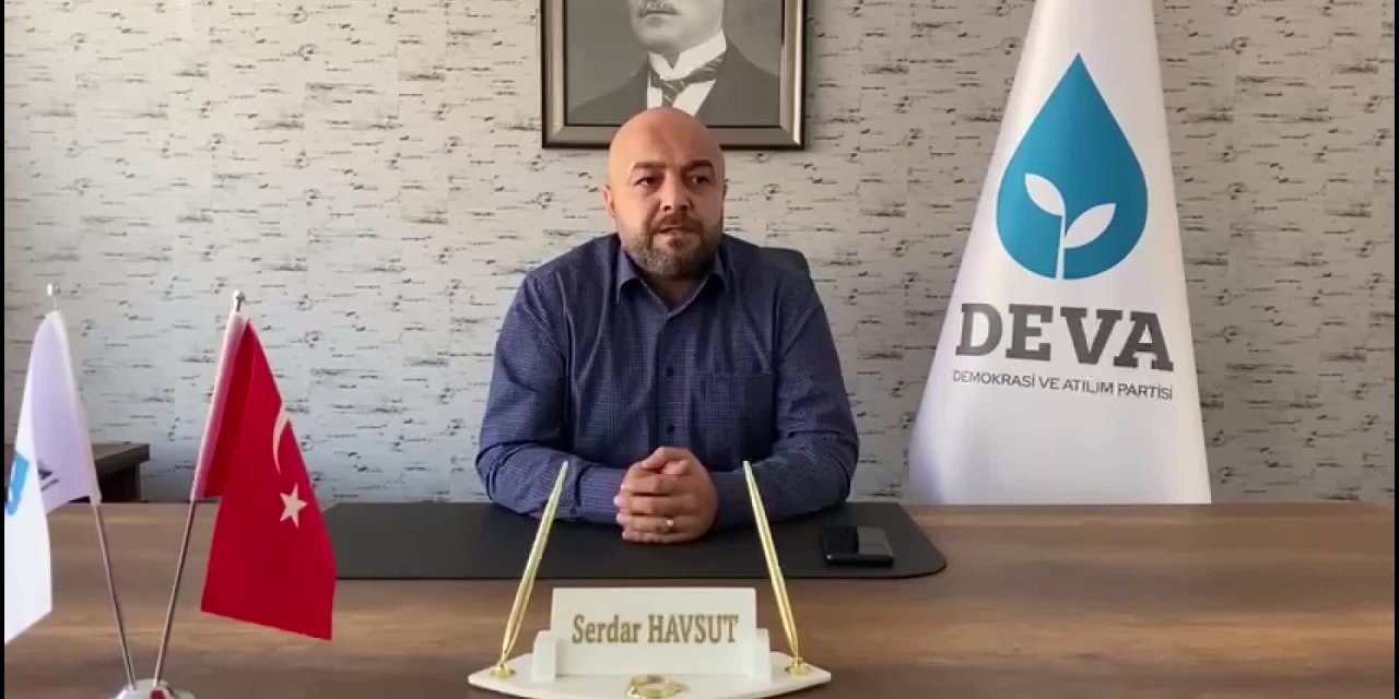DEVA PARTİSİ TORBALI İLÇE BAŞKANI'NI AKP'YE ÜYE YAPTILAR!