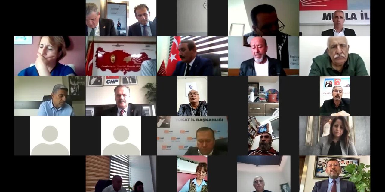 CHP EMEK BÜROLARI SEÇİM ÇALIŞMALARI İÇİN SAHAYA İNİYOR