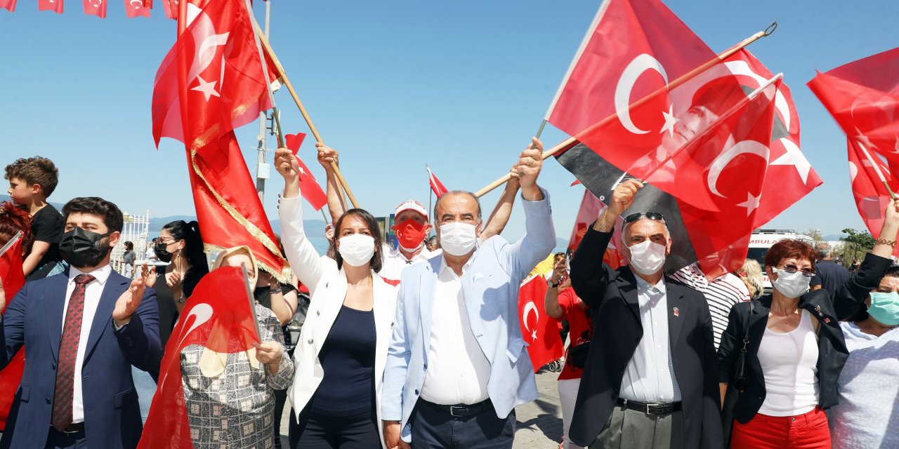 MİLLİ MÜCADELE’NİN 102. YILINDA MUDANYA’DA COŞKULU KUTLAMA
