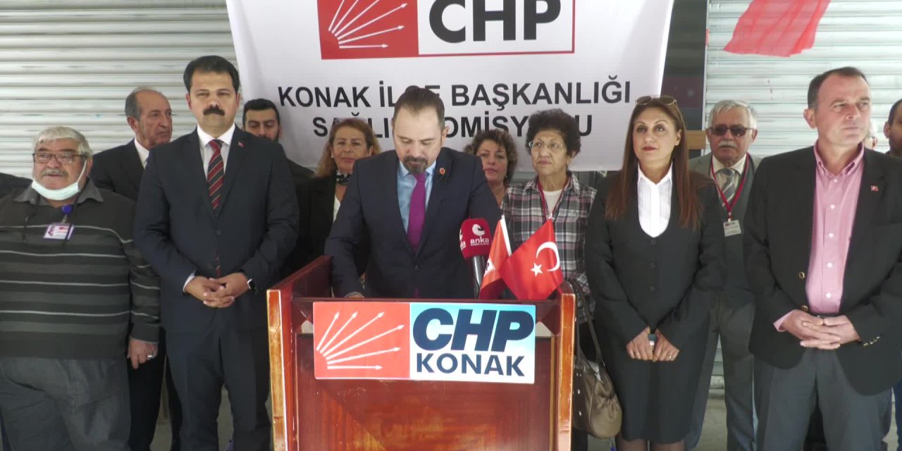 CHP KONAK'TAN '52 İLAÇ' TEPKİSİ: "TASARRUFU HALK SAĞLIĞINDAN DEĞİL 5'LİÇETEDEN, SARAY İSRAFINDAN YAPIN"