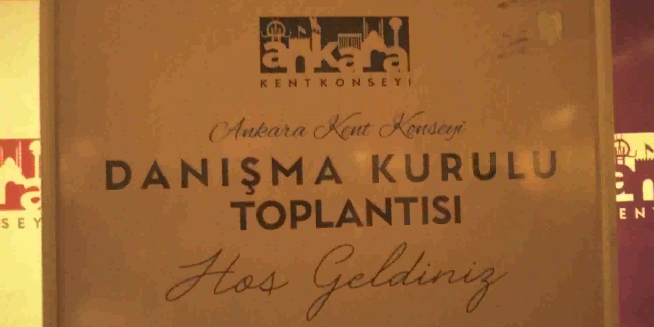 MANSUR YAVAŞ, ANKARA KENT KONSEYİ DANIŞMA KURULU’NUN İLK TOPLANTISINA KATILDI