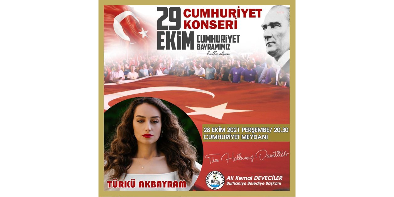 BURHANİYE’DE COŞKULU 98.YIL KUTLAMASI