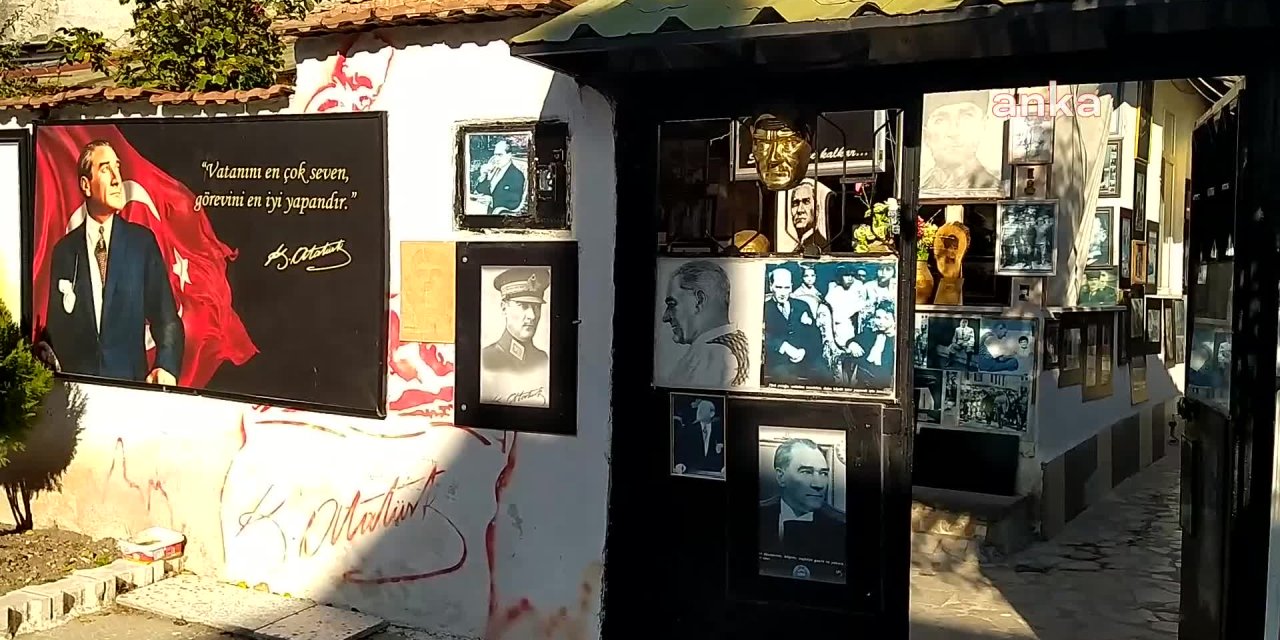 MERZİFONLU SALİM EROL, 20 YILDIR TOPLADIĞI ATATÜRK FOTOĞRAFLARI EVİNİN DUVARLARINDA SERGİLİYOR