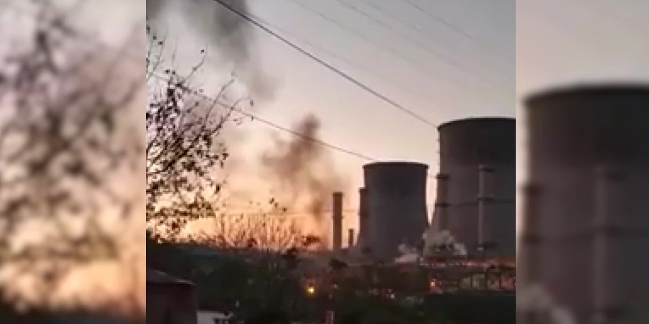 SAKARYA’DA DOĞAL GAZ SANTRALİNDE KORKUTAN PATLAMA