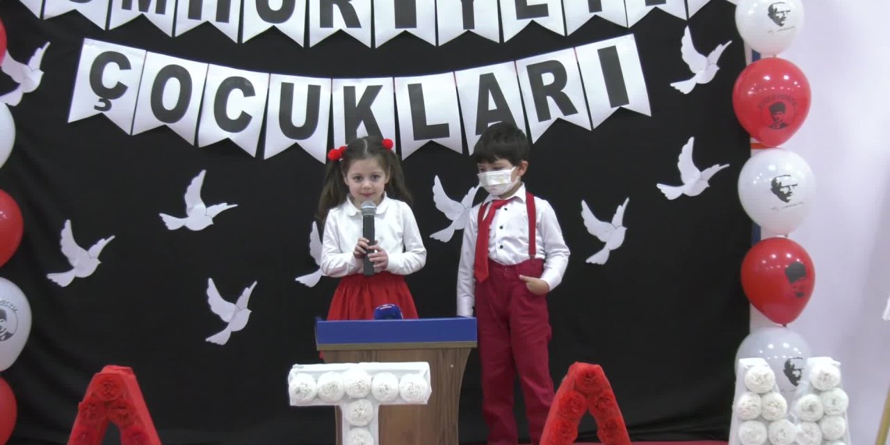 ANKARA BÜYÜKŞEHİR’İN ÇOCUK GÜNDÜZ BAKIMEVLERİNDE CUMHURİYET BAYRAMI COŞKUSU