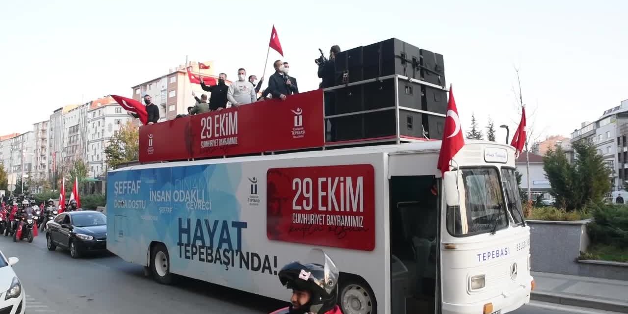 TEPEBAŞI BELEDİYE BAŞKANI ATAÇ: "BU COŞKU, BU GURUR HEPİMİZİN"