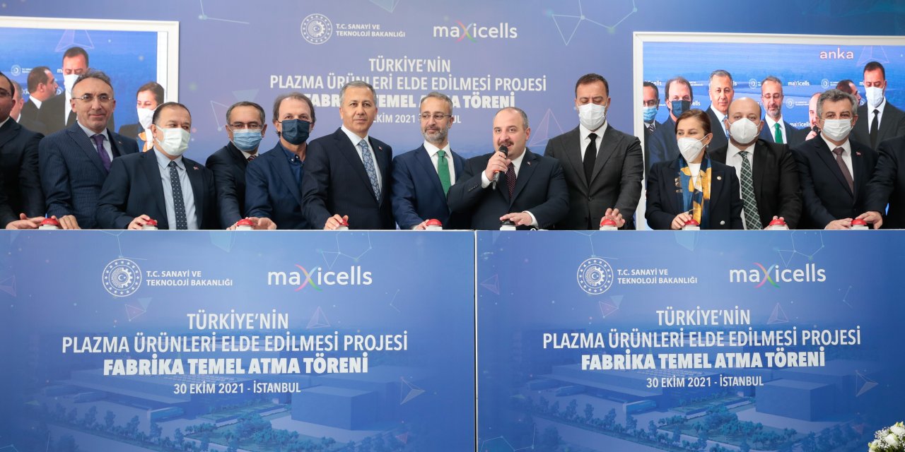 TÜRKİYE’NİN İLK YERLİ PLAZMA ÜRETİM TESİSİNİN TEMELİ ATILDI