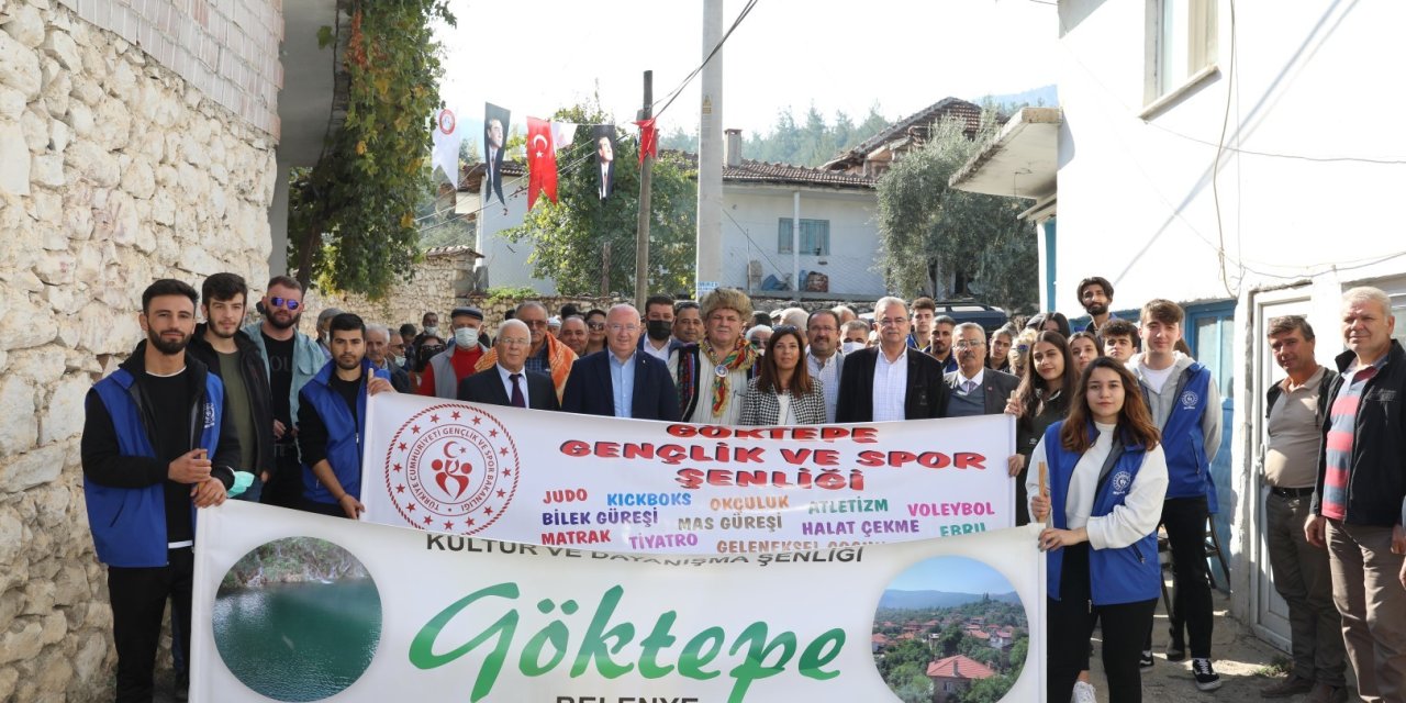 GÖKTEPE KÜLTÜRÜ, MENTEŞE'DE ŞENLİKLERLE YAŞATILIYOR