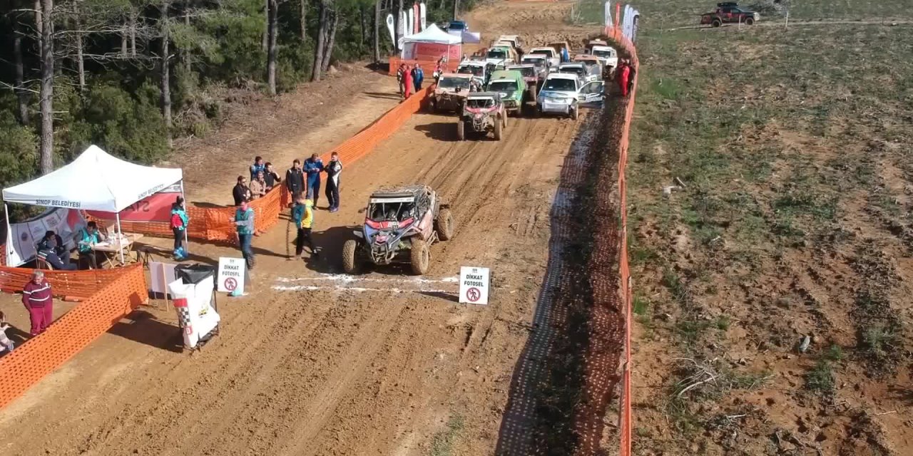 OFF-ROAD 4. AYAK YARIŞLARI SİNOP'TA BAŞLADI