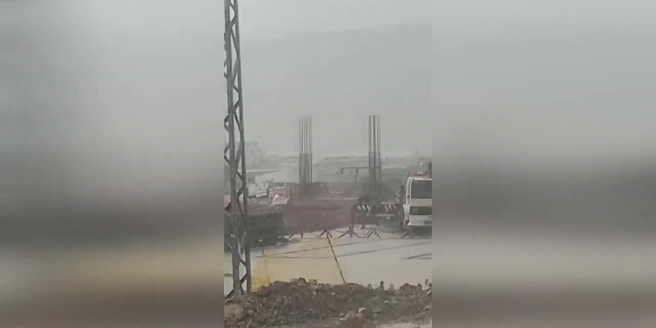 CHP’Lİ BAŞARIR AKKUYU NÜKLEER SANTRAL İNŞAATINDAKİ YANGININ GÖRÜNTÜSÜNÜ PAYLAŞTI