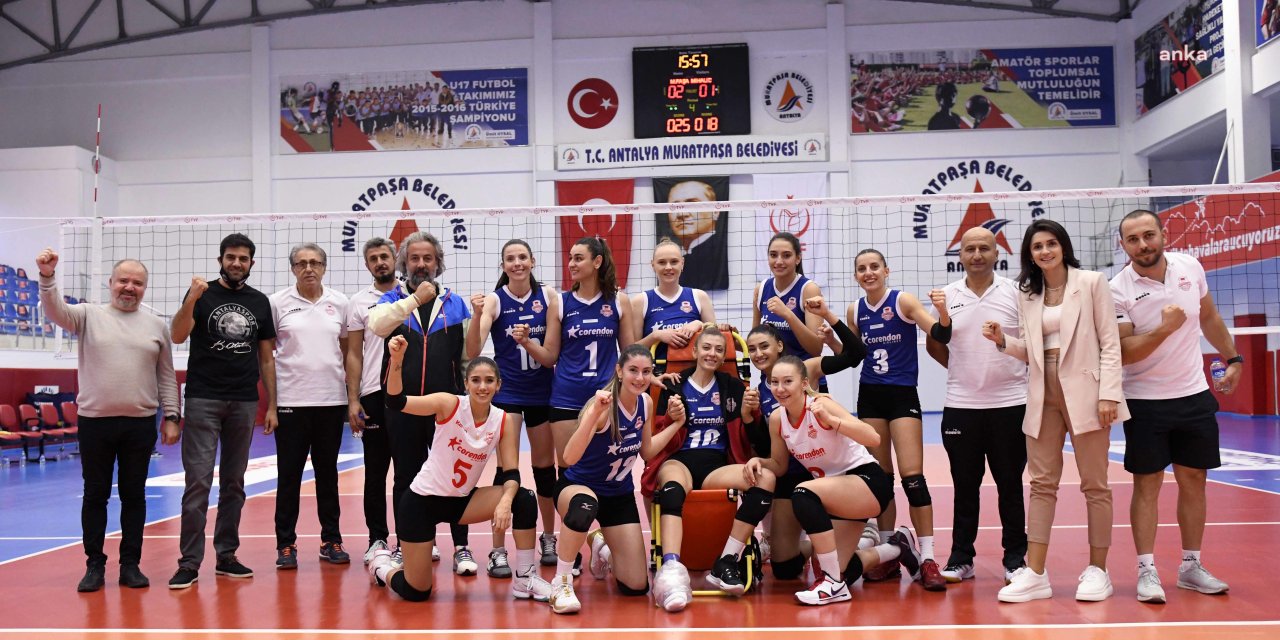 MURATPAŞA BELEDİYESPOR GALİBİYET SERİSİNİ 4 MAÇA ÇIKARDI
