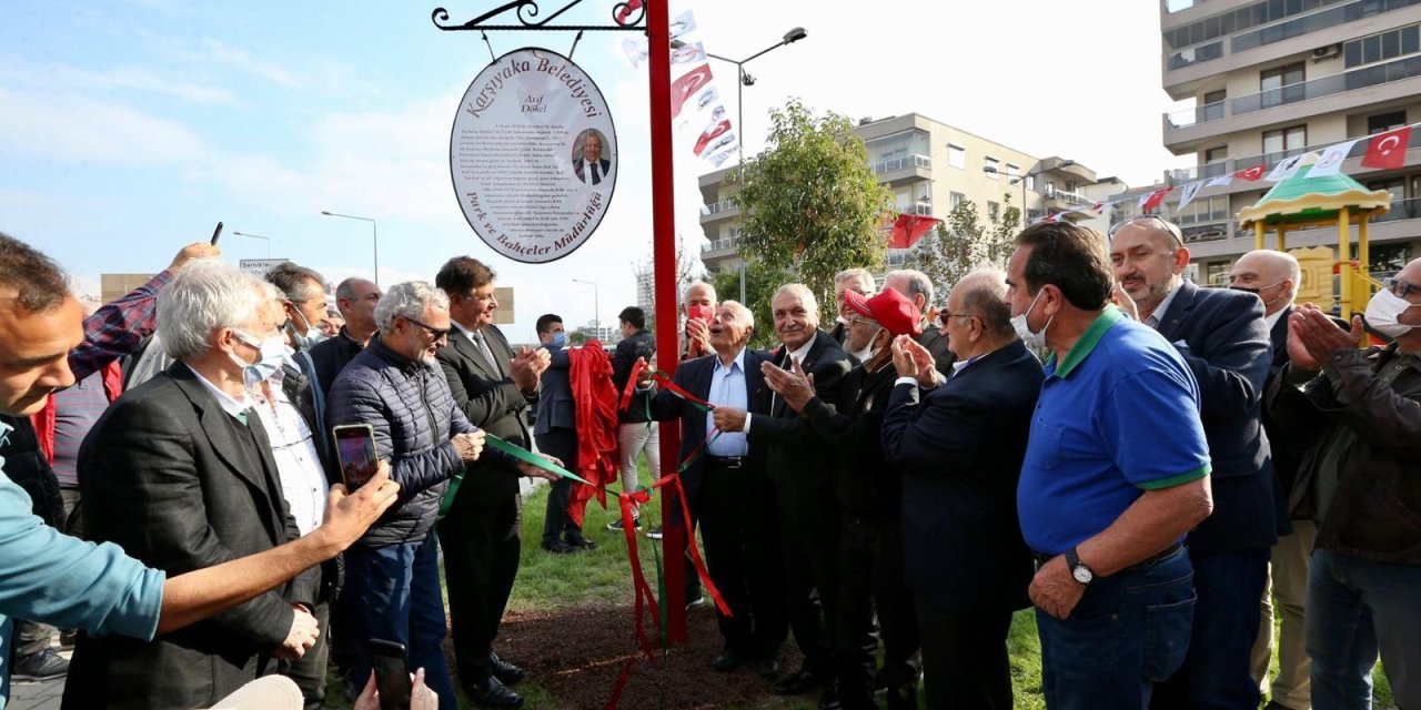KARŞIYAKA'DA PARKLARA KARŞIYAKA SPOR KULÜBÜ'NÜN ÖNEMLİ İSİMLERİNİN ADI VERİLDİ