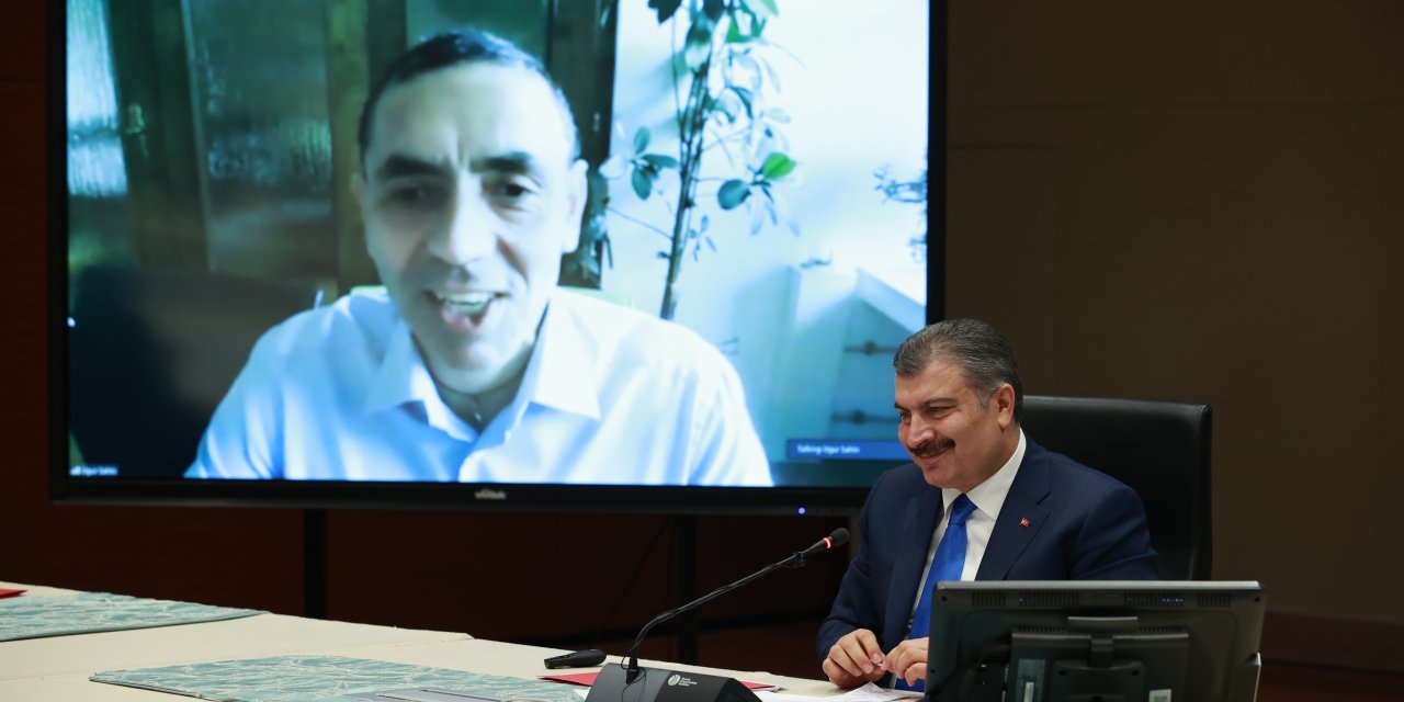 BİONTECH KURUCUSU ŞAHİN, BİLİM KURULU TOPLANTISINA KATILDI: "EYLÜL SONUNA KADAR 120 MİLYON DOŞ AŞI İÇİN ANLAŞMA İMZALADIK"
