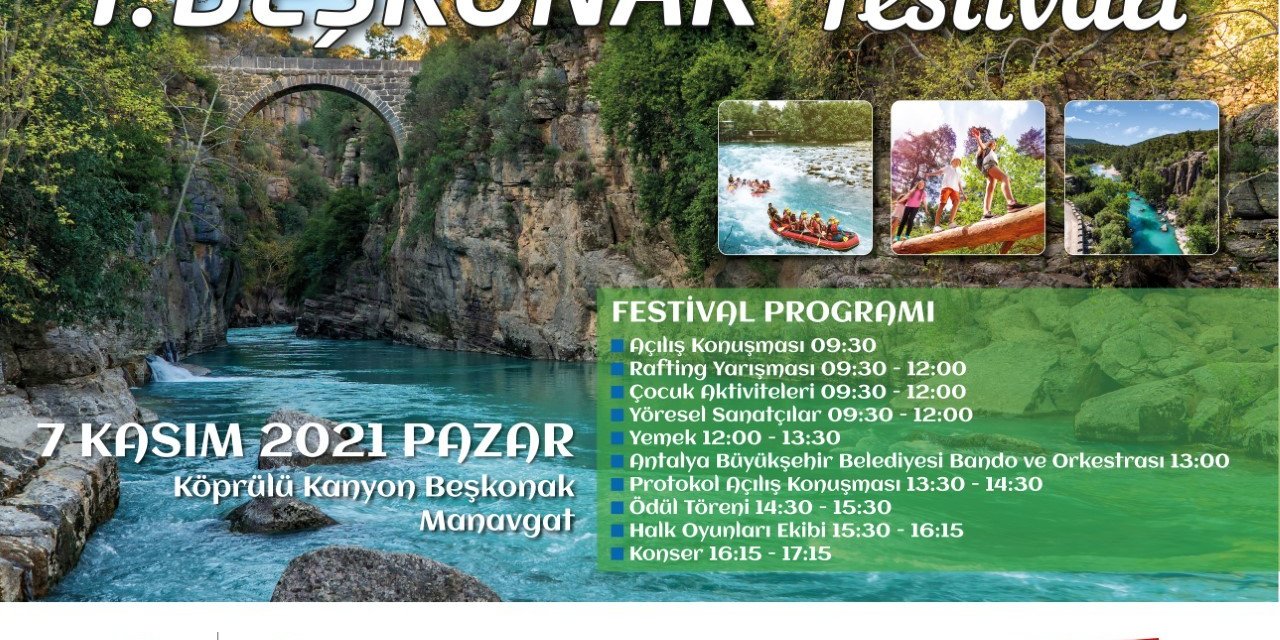 ANTALYA BÜYÜKŞEHİR BELEDİYESİ BEŞKONAK FESTİVALİ DÜZENLİYOR