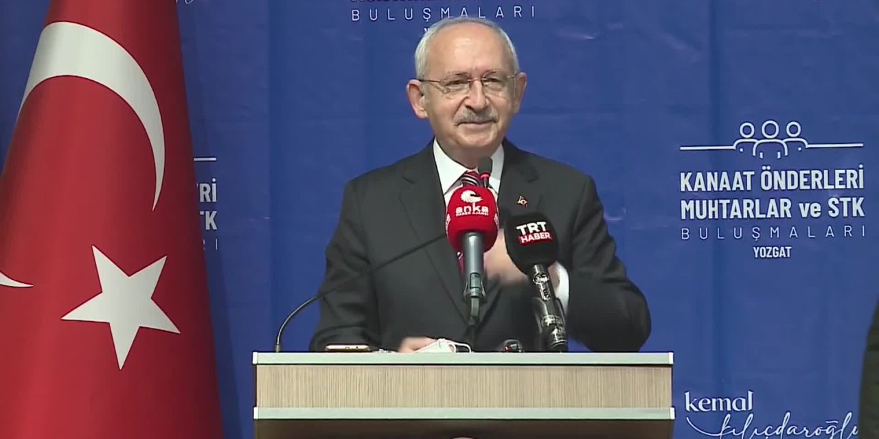 KILIÇDAROĞLU, YOZGAT'TA: "BEN BU TOPRAKLARDA HİÇBİR ZAMAN YABANCI ASKER POSTALI İSTEMİYORUM, NOKTA!"