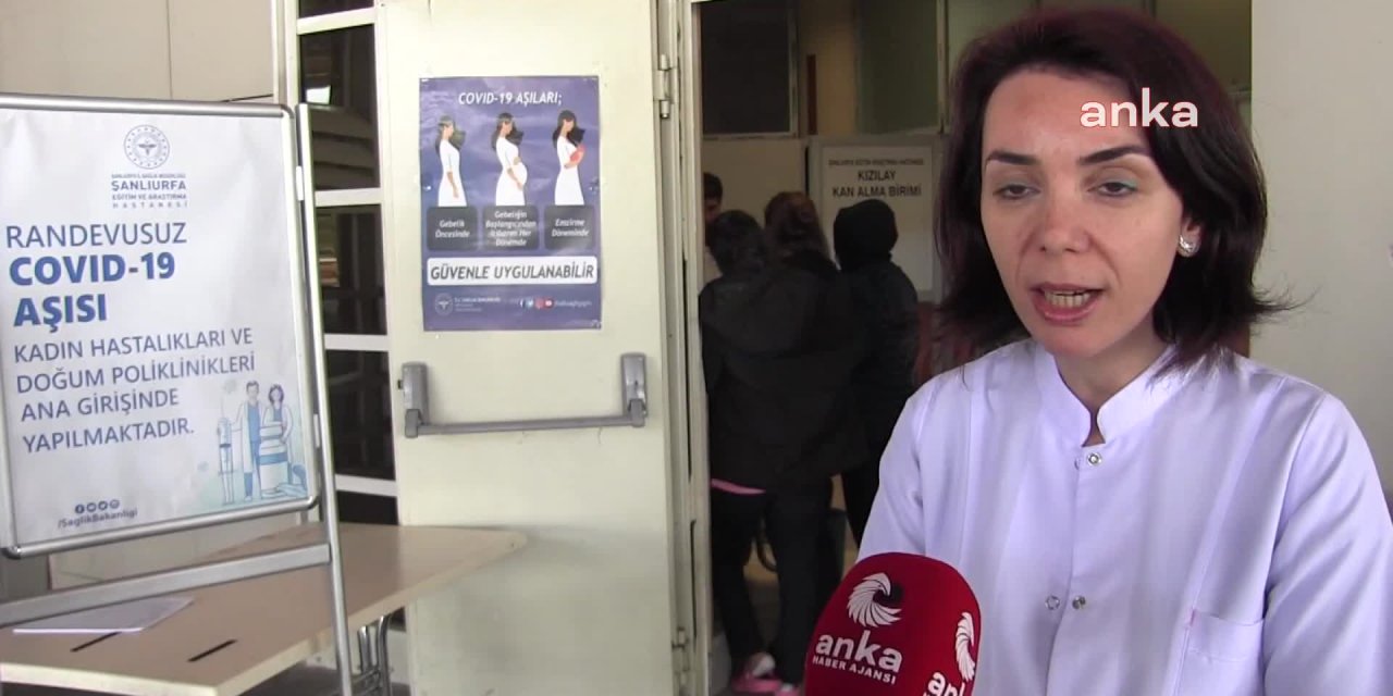 TEK KIRMIZI İL ŞANLIURFA'DAN HAMİLE KADINLARA AŞI ÇAĞRISI