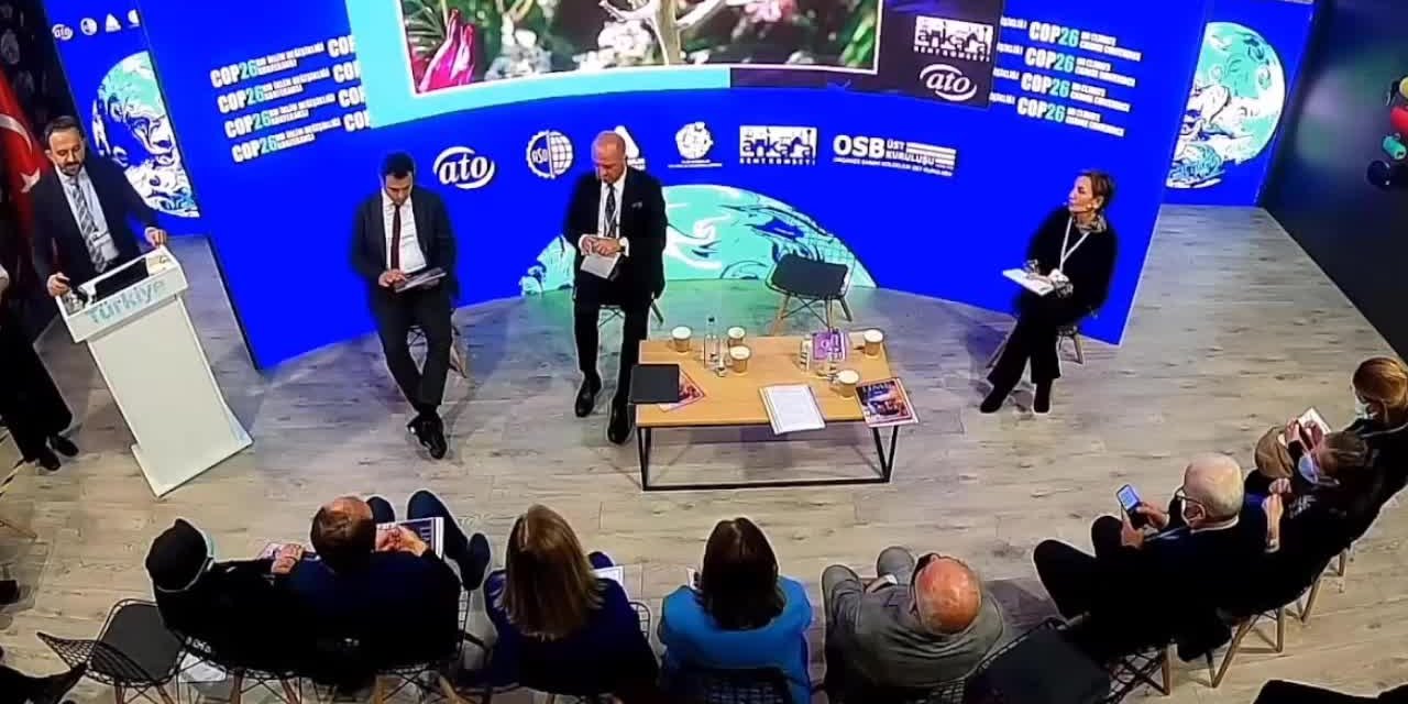 GLASGOW'DA KONUŞAN ANKARA KENT KONSEYİ BAŞKANI YILMAZ, GÖLBAŞI SEVGİ ÇİÇEĞİ İTTİFAKI ÇAĞRISI YAPTI