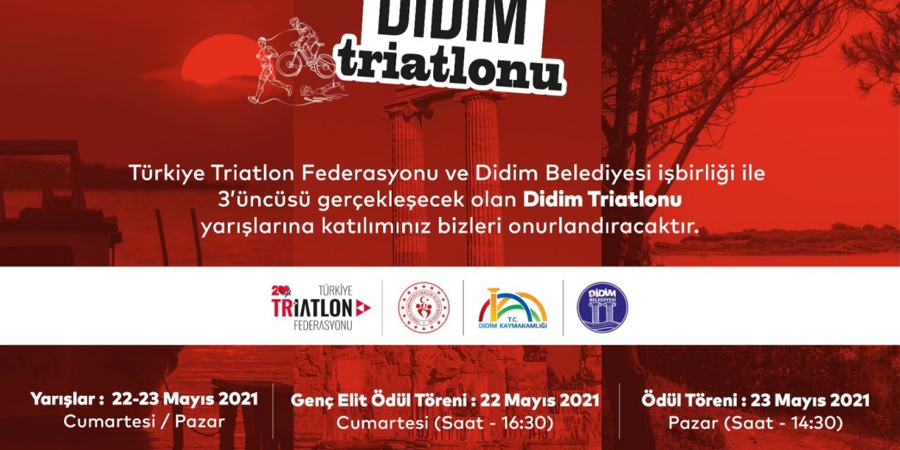 DİDİM’DE TRİATLON HEYECANI