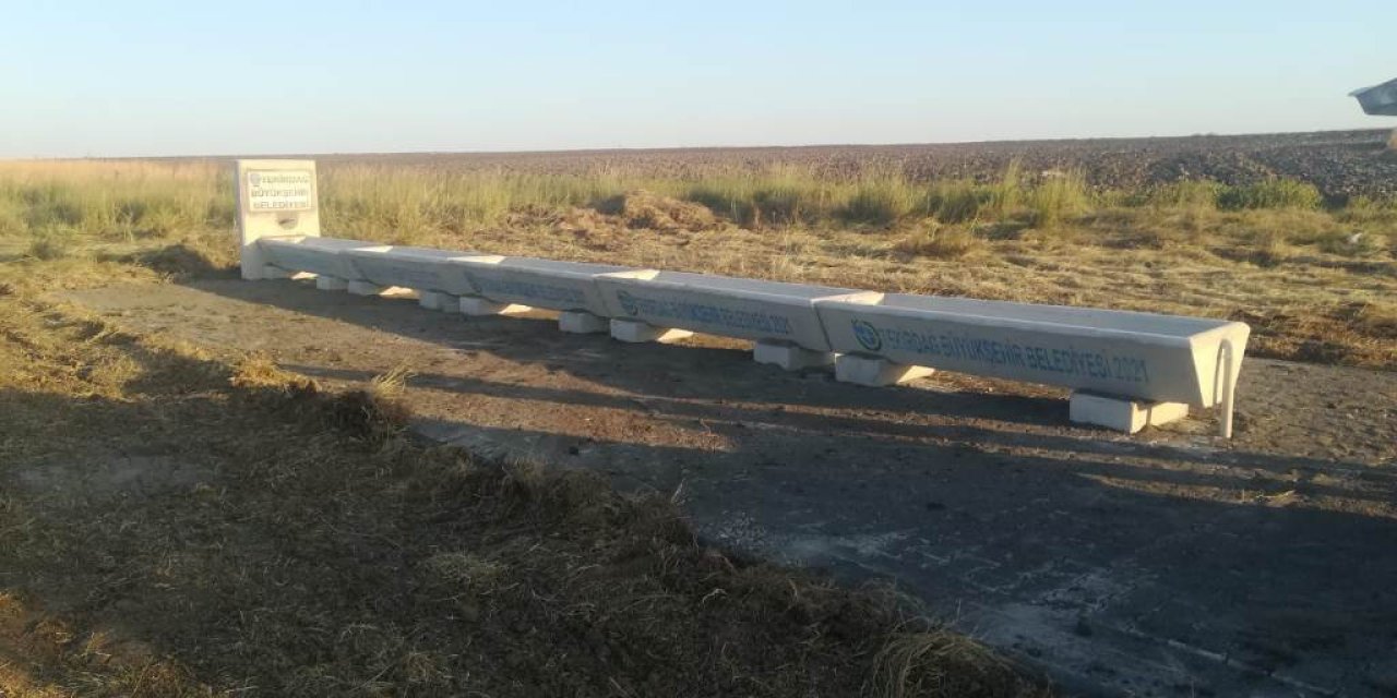 TEKİRDAĞ BÜYÜKŞEHİR BELEDİYESİ, TARIMSAL ALTYAPI ÇALIŞMALARINA DEVAM EDİYOR