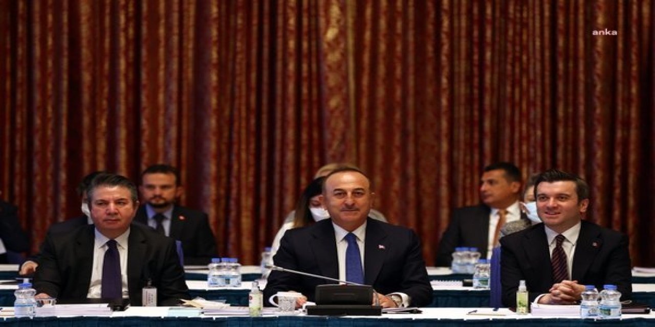ÇAVUŞOĞLU: "SİZ BÜYÜKELÇİLERİN GERİ ADIM ATMASINI DA HAZMEDEMEMİŞSİNİZ"