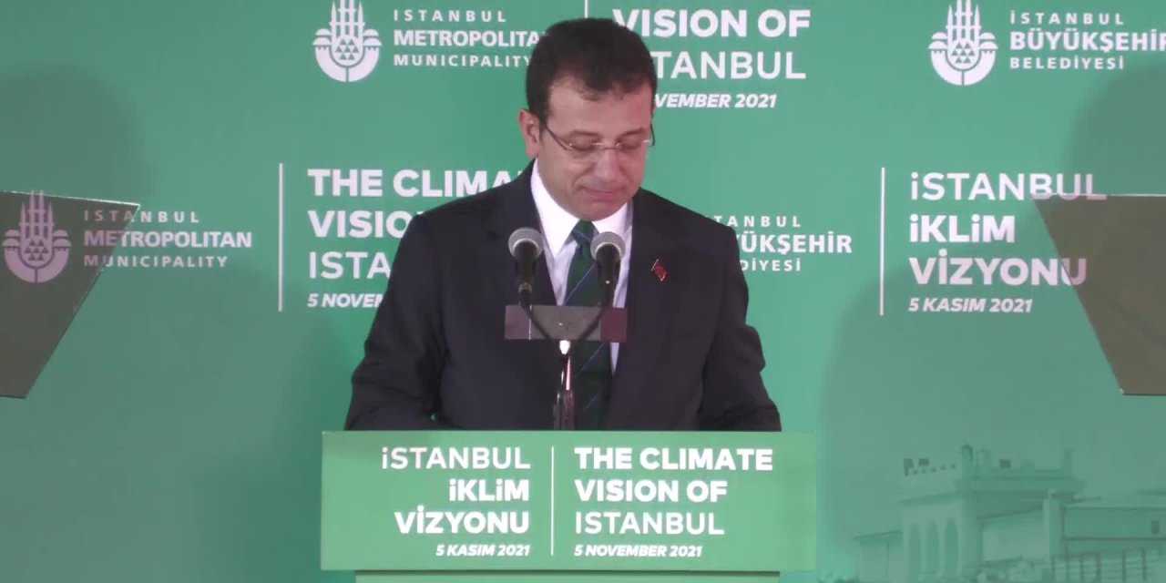 İMAMOĞLU: "BETON KANAL, YALNIZCA KENTSEL DEĞİL BÖLGESEL VE KÜRESEL BİR İKLİM TEHDİDİDİR"
