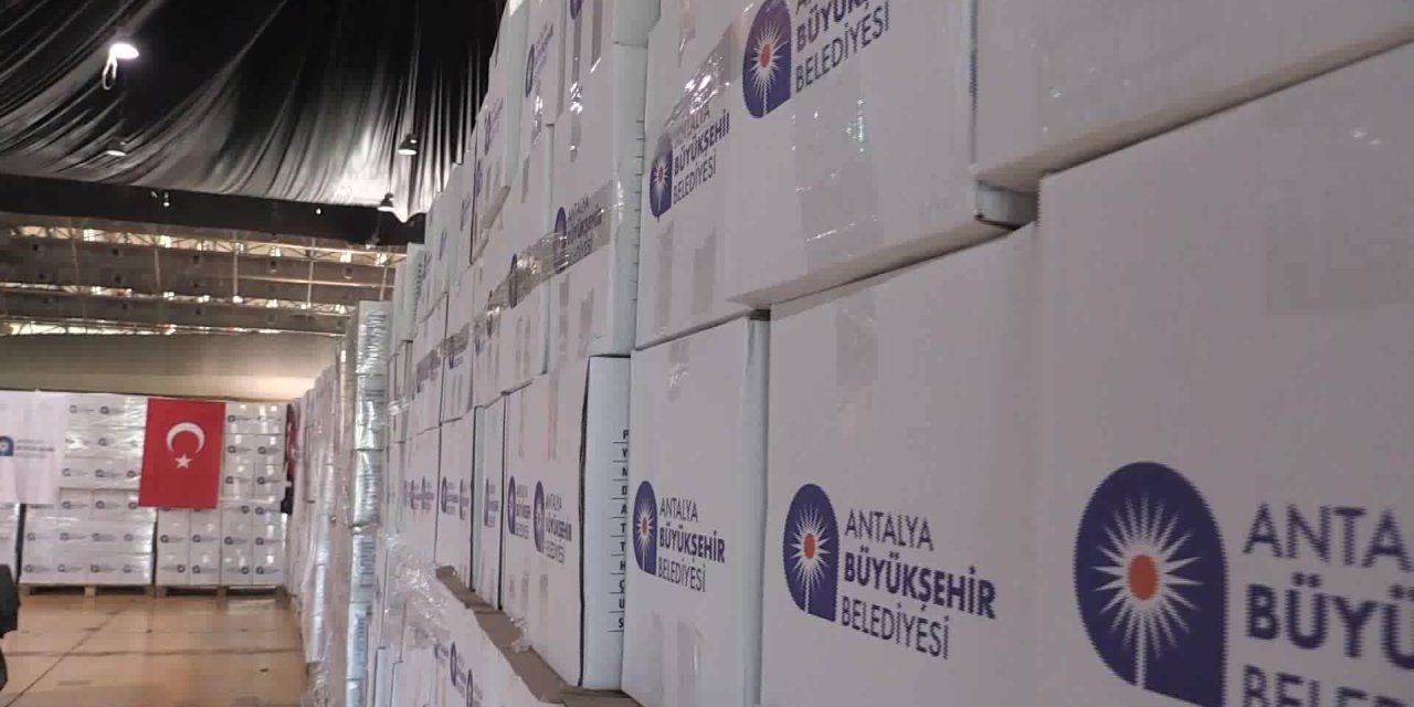ANTALYA BÜYÜKŞEHİR BELEDİYE BAŞKANI BÖCEK 'KARA KIŞ PAKETİ'Nİ AÇIKLADI