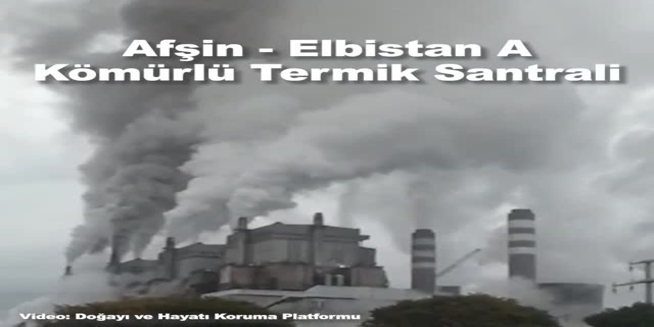 ADANA'DA TERMİK SANTRAL PROTESTOSU: "KAPANIŞ TAKVİMLERİ AÇIKLANSIN"