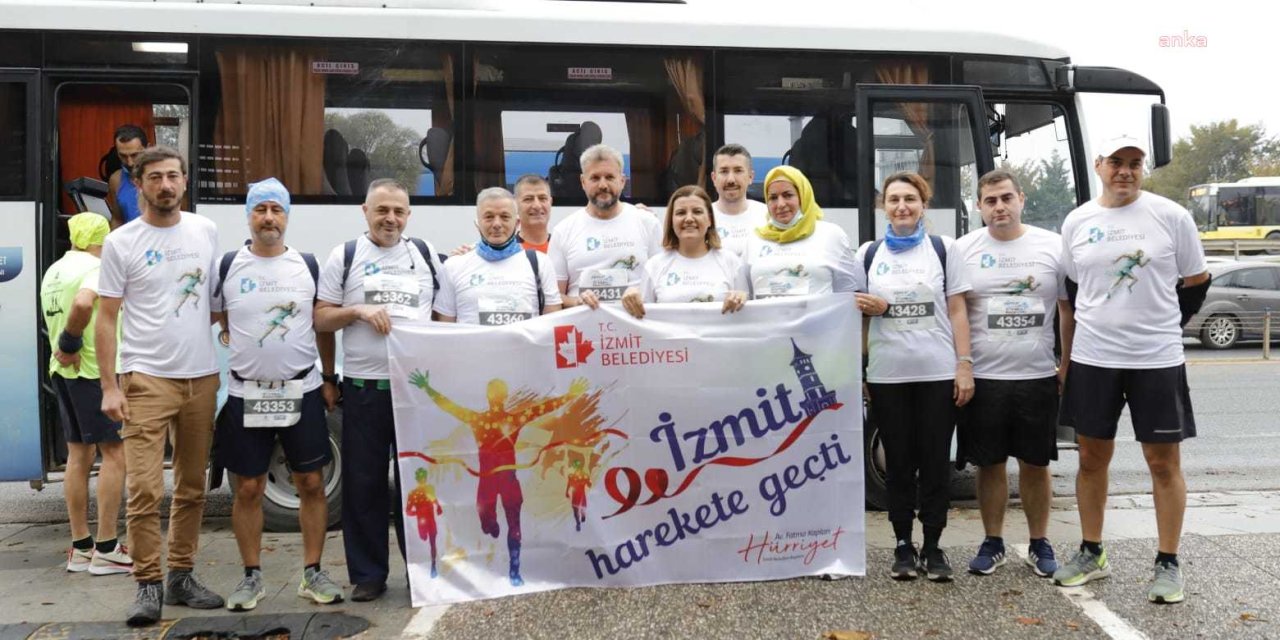 İZMİT BELEDİYESİ İSTANBUL MARATONU’NDA