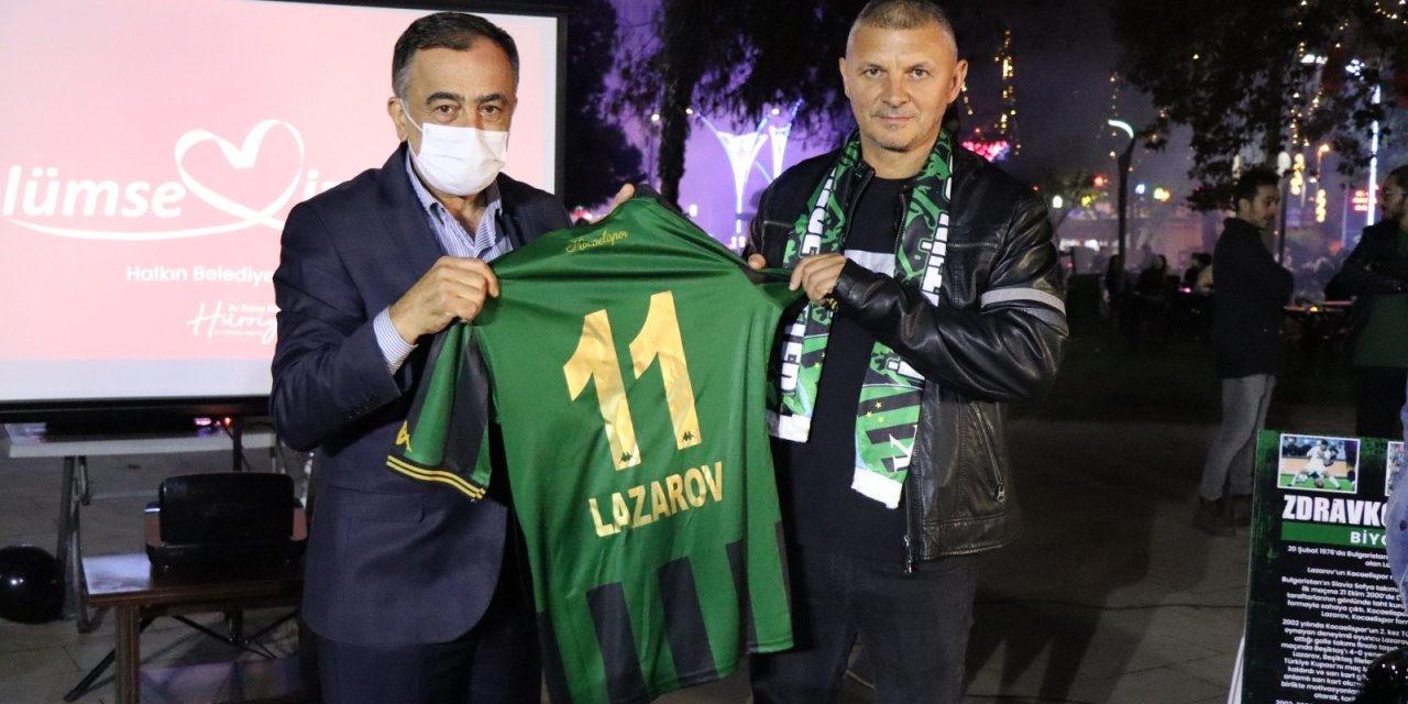İZMİT BELEDİYESİ ZDRAVKO LAZAROV'U UNUTMADI