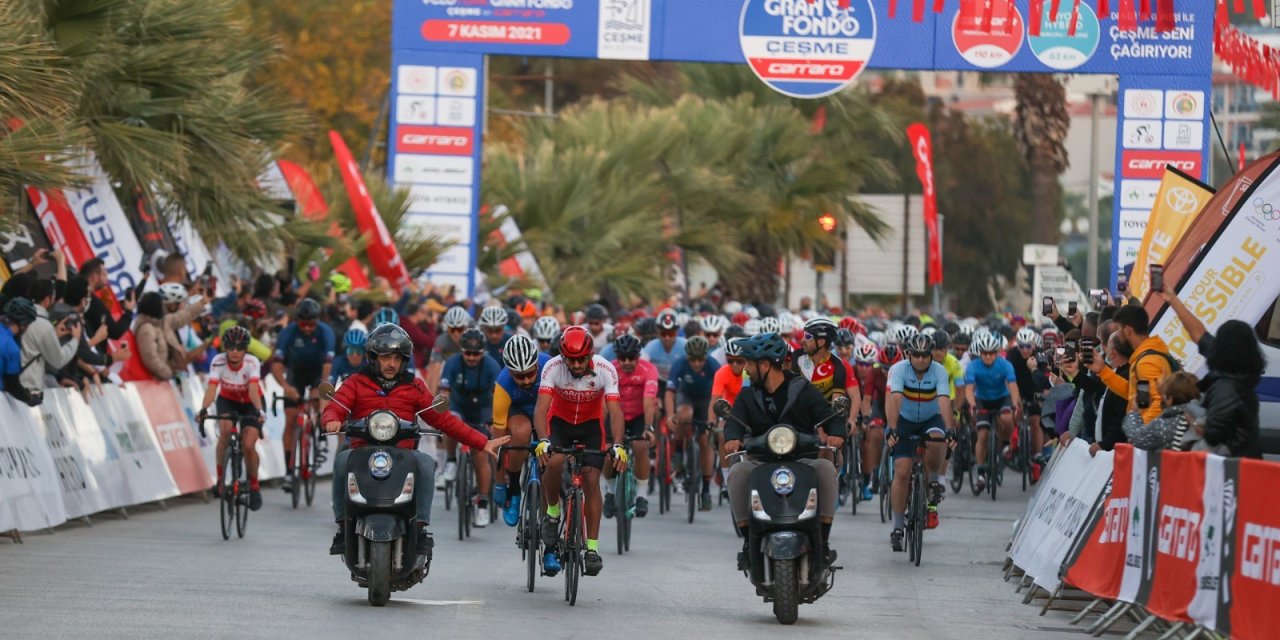 ÇEŞME’DE PEDALLAR ÇOCUKLAR İÇİN DÖNDÜ