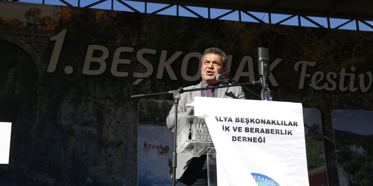 ANTALYA BÜYÜKŞEHİR BEŞKONAK'IN TANITIMI İÇİN FESTİVAL DÜZENLEDİ