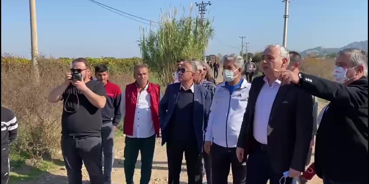 CAFERBEYLİLER ÇÖP BERTARAF TESİSİNE TEPKİLİ: “BURASI YAŞANMAZ HALE GELECEK”