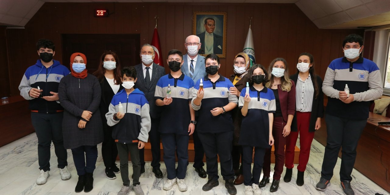ODUNPAZARI'NIN ÖĞRENCİLERİNDEN ÇEVRECİ PROJE