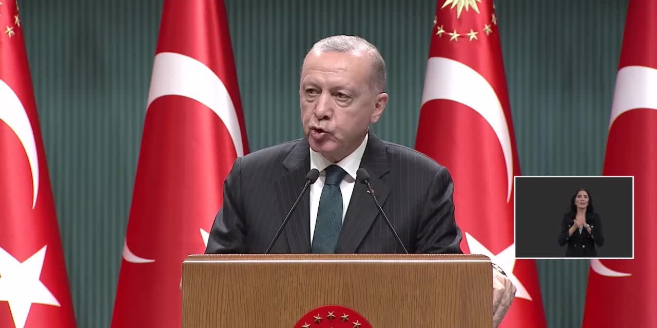 CUMHURBAŞKANI ERDOĞAN: ELEKTRİK FATURALARINDAKİ TRT PAYI İLE ENERJİ FONU KESİNTİLERİNİ KALDIRMA KARARI ALDIK