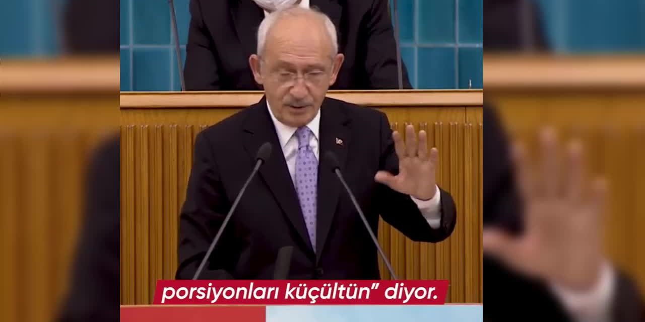 KILIÇDAROĞLU: “BU ÜLKEDE EN BÜYÜK TASARRUF, AMPUL SÖNDÜRÜLEREK YAPILIR. AMPUL ÇOKTAN SÖNDÜ DE SEÇİMDEN KAÇIYOR”