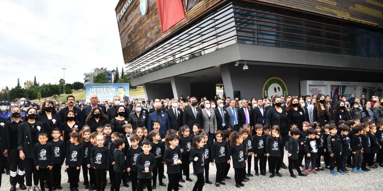 ÇUKUROVA'DA 10 KASIM ANMASI