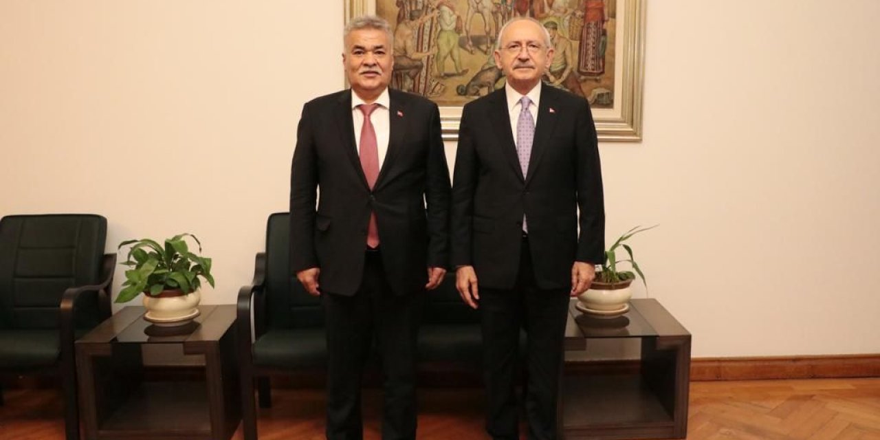 TORBALI BELEDİYE BAŞKANI TEKİN, KILIÇDAROĞLU İLE GÖRÜŞTÜ
