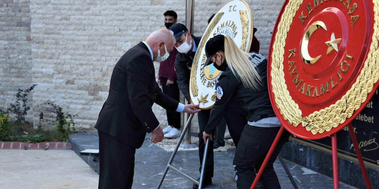BÜYÜK ÖNDER ATATÜRK, KEMALPAŞA’DA TÖRENLE ANILDI