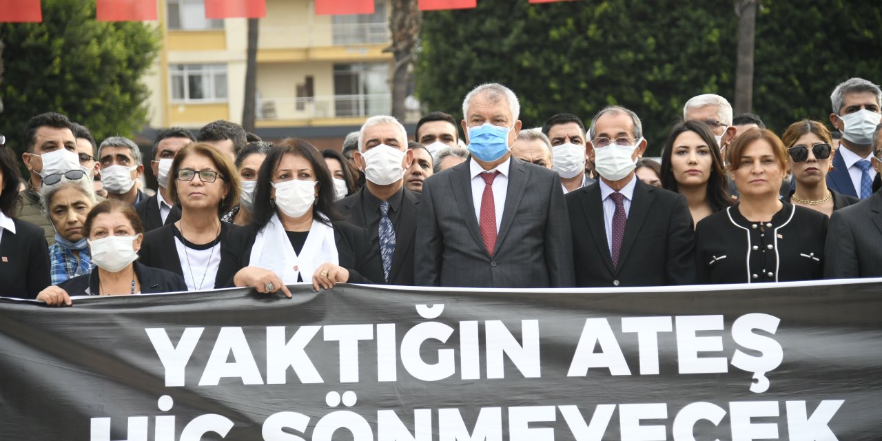 ATATÜRK, ADANA'DA SAYGI, MİNNET VE RAHMETLE ANILDI