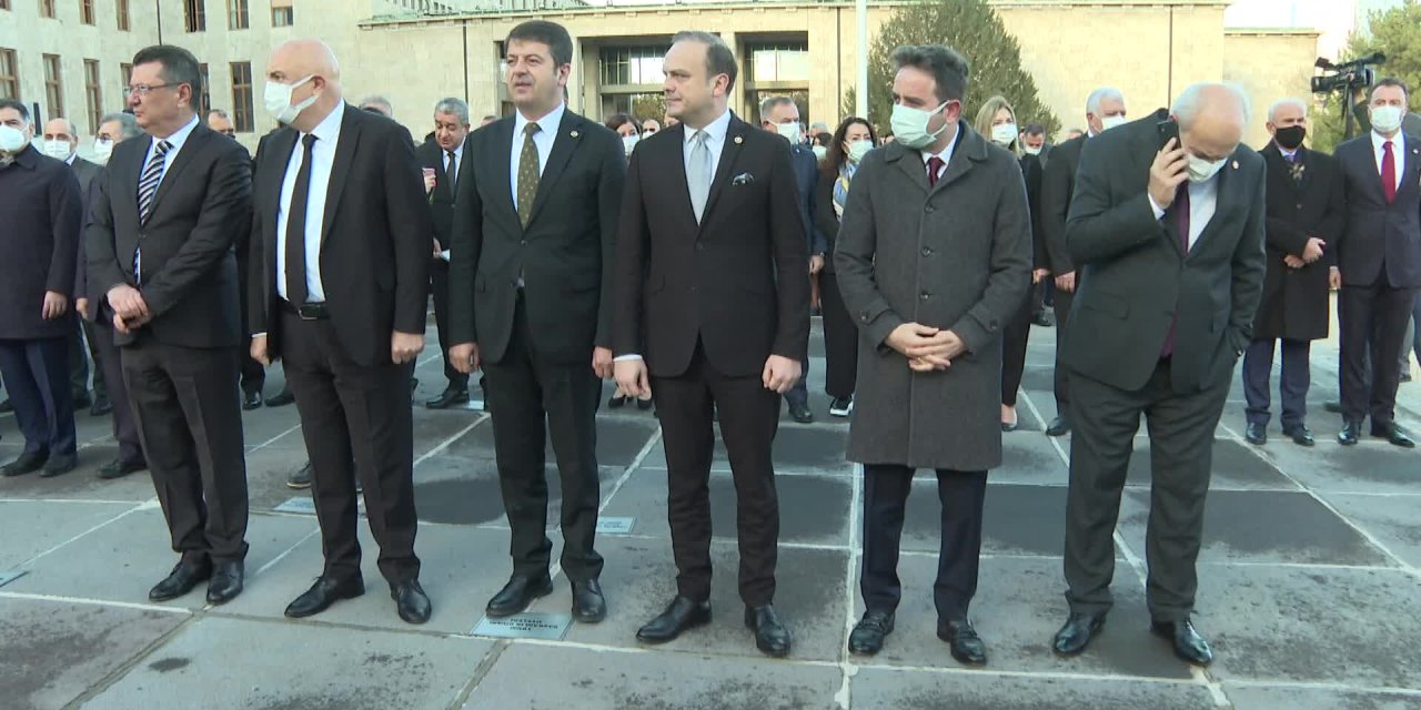MUSTAFA KEMAL ATATÜRK, TBMM'DE ANILDI