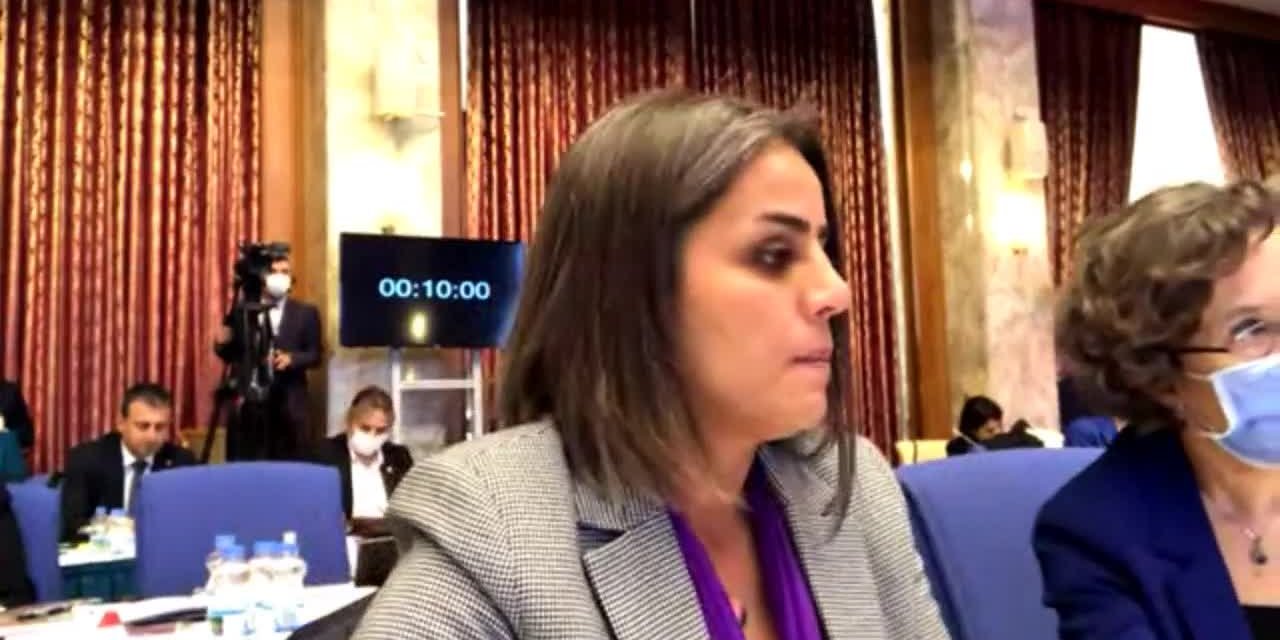HDP'Lİ KERESTECİOĞLU: “KAHKAHALAR ATIYORSUNUZ, 'KADINLAR ÖLÜYOR, TACİZE UĞRUYOR, YOKSUL' DİYORUM"