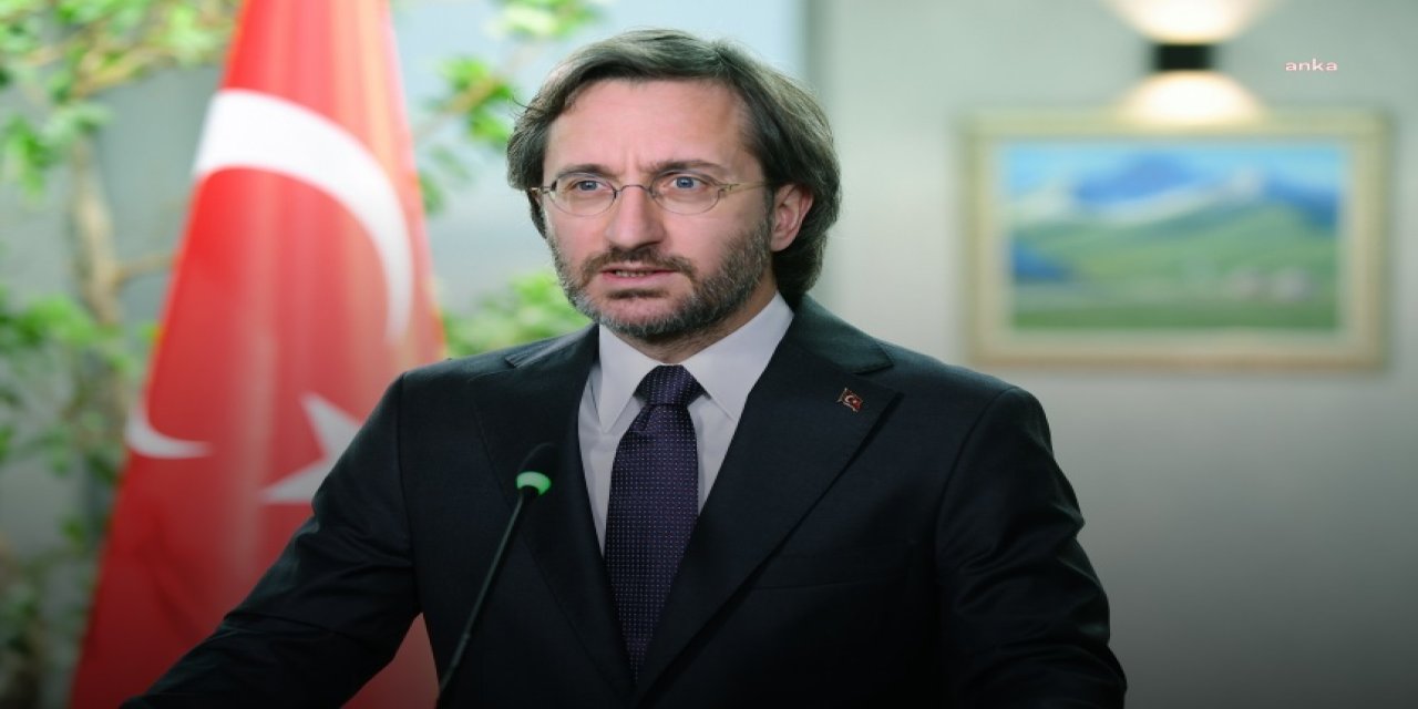 İLETİŞİM BAŞKANI ALTUN'DAN, MANSUR YAVAŞ'A BAŞSAĞLIĞI MESAJI