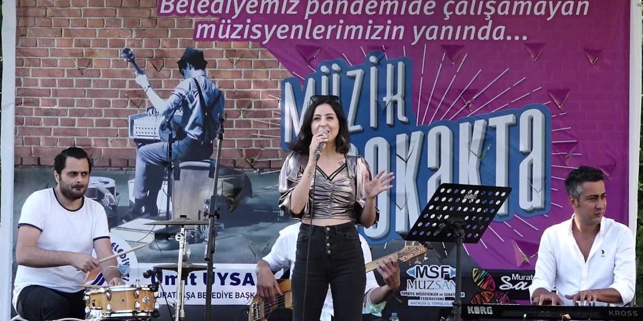 MURATPAŞA BELEDİYESİ'NDEN MÜZİSYENLERE DESTEK