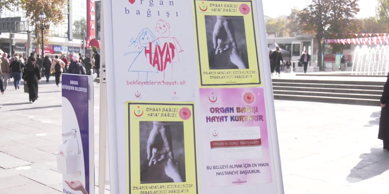 ANKARA BÜYÜKŞEHİR’İN DESTEK VERDİĞİ ORGAN VE DOKU BAĞIŞI KAMPANYASI SONA ERDİ