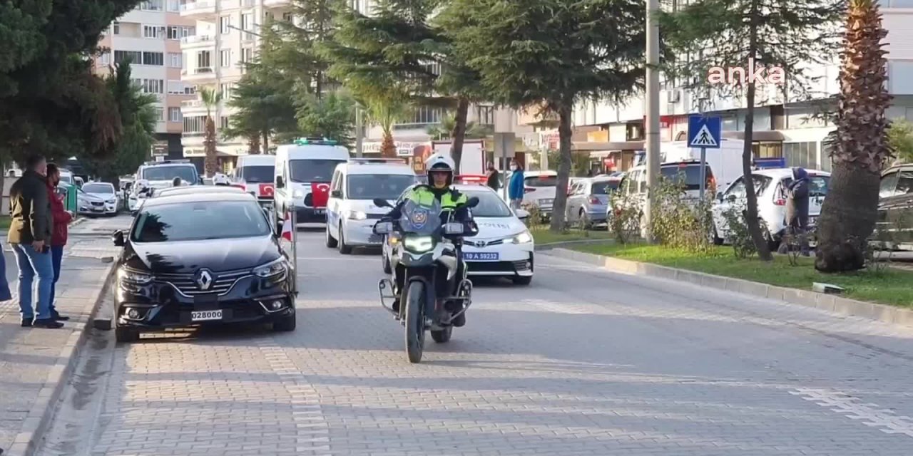 ŞEHİT POLİS ABDULKADİR GÜNGÖR İÇİN EDREMİT'TE TÖREN DÜZENLENDİ