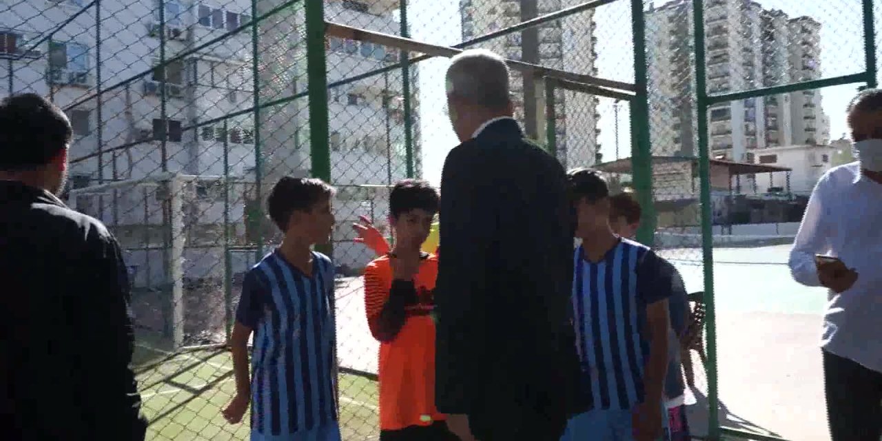 MEZİTLİ BELEDİYESİ'NDEN ANLAMLI FUTBOL TURNUVASI