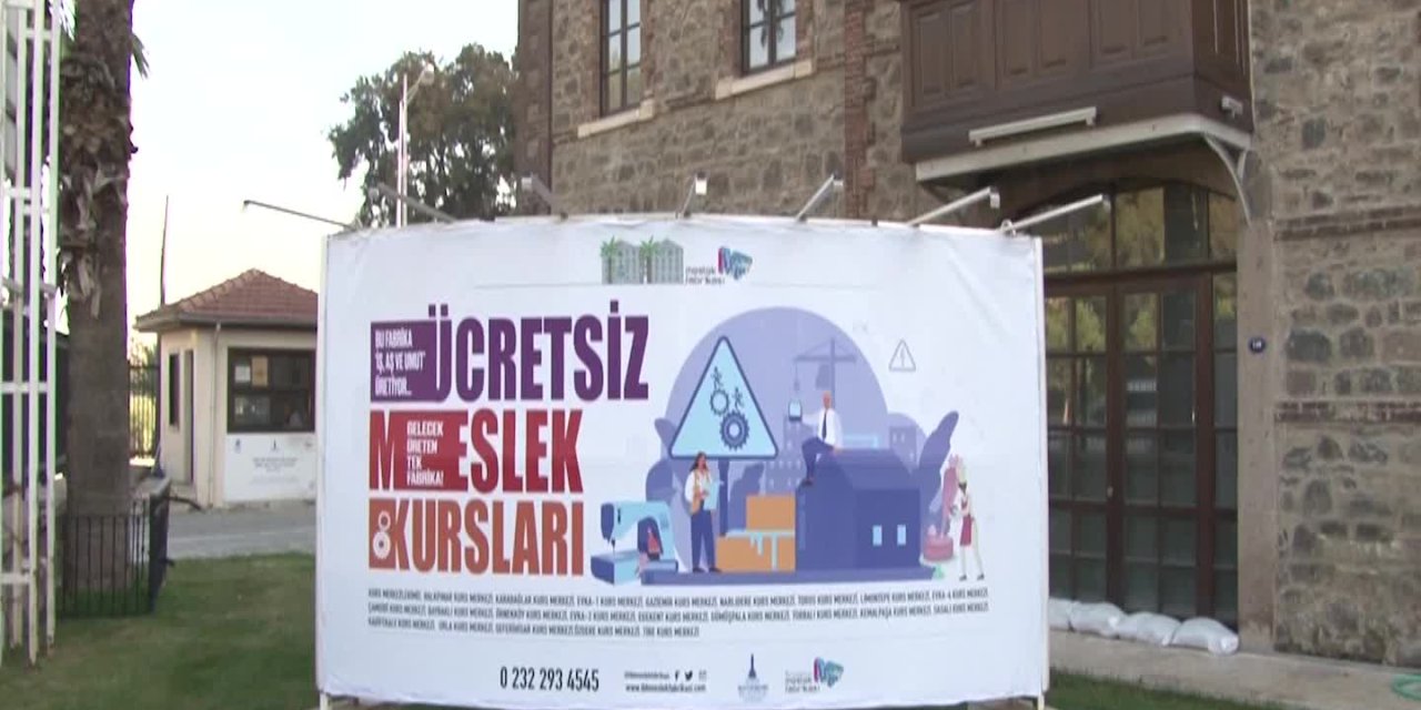 İZMİR MESLEK FABRİKASI’NDA YÜZ YÜZE EĞİTİMLER TEKRAR BAŞLADI